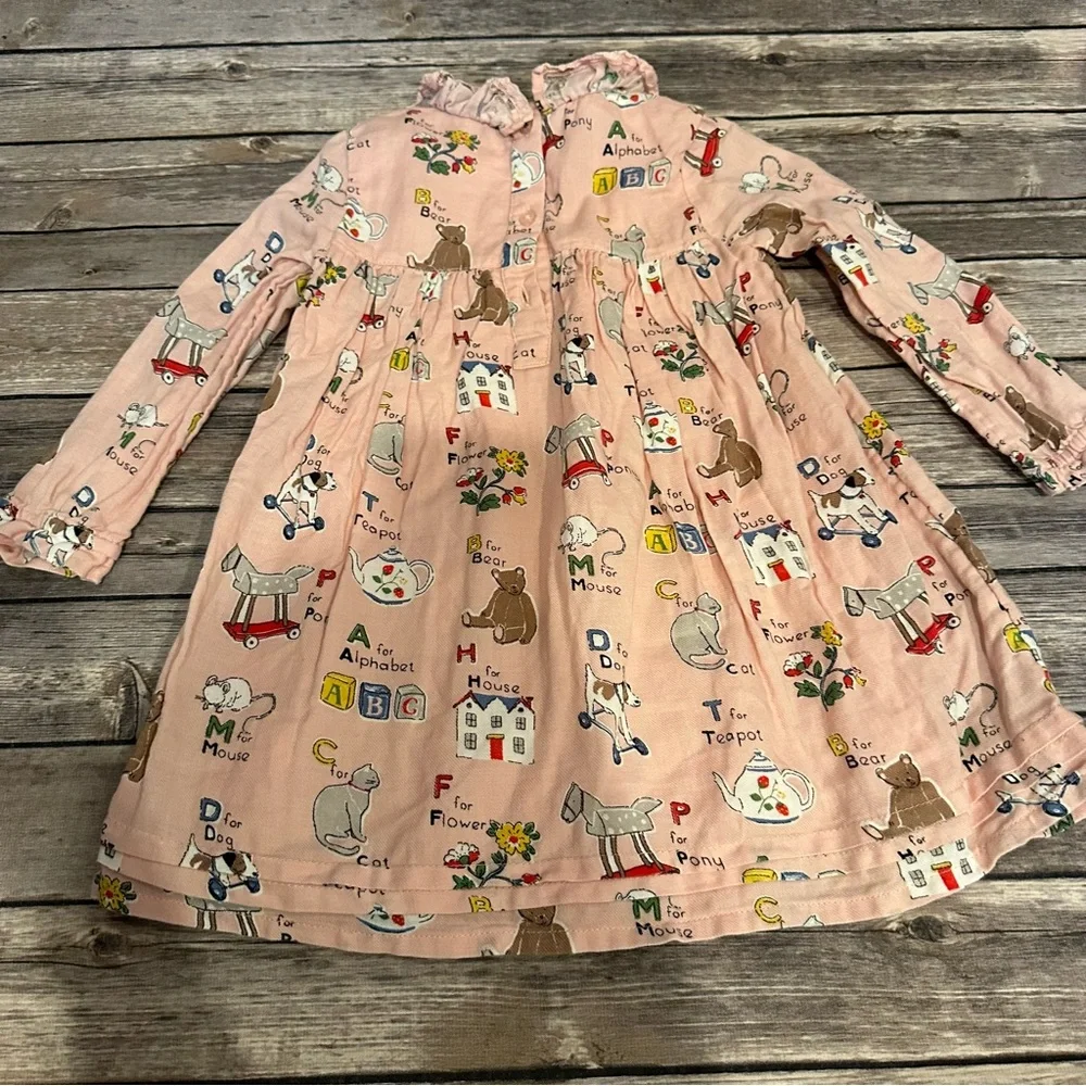 Mini boden ABC toy dress vguc 2/3 - Picture 4 of 6